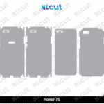 Honor 7S Skin Template Vector