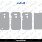 Huawei Mate 7 Skin Template Vector