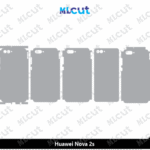Huawei Nova 2s Skin Template Vector