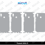 Huawei nova 3i Skin Template Vector