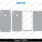 Huawei Y 7 2019 Skin Template Vector