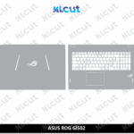 ASUS ROG GL502 Skin Template Vector