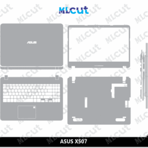 ASUS X507 Skin Template Vector