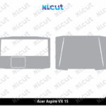 Acer Aspire VX 15 Skin Template Vector