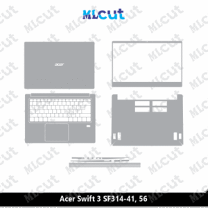 Acer Swift 3 SF314-41, 56 Skin Template Vector