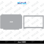 Asus S500C Skin Template Vector