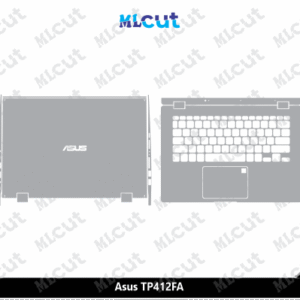 Asus TP412FA Skin Template Vector