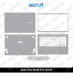 Asus Vivo Book S14 S433E Skin Template Vector
