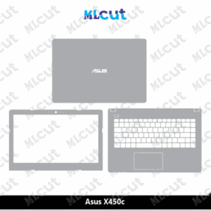 Asus X450c Skin Template Vector