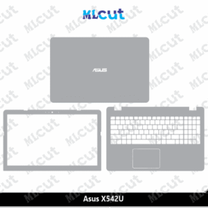 Asus X542U Skin Template Vector