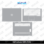 ell Latitude 5289 (P29S) Skin Template Vector