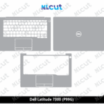 Dell Latitude 7300 (P99G) Skin Template Vector