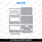 Dell Latitude E5440 (P44G001) Skin Template Vector