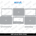 Dell Latitude E6440 (P38G) Skin Template Vector
