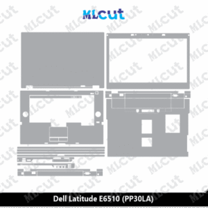 Dell Latitude E6510 (PP30LA) Skin Template Vector