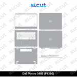 Dell Vostro 3405 (P132G) Skin Template Vector