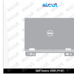 Dell Vostro 3550 (P16F) Skin Template Vector