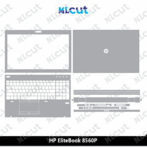 HP EliteBook 8560P Skin Template Vector