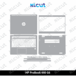 HP ProBook 440 G6 Skin Template Vector