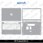 HP ProBook 650 G1 Skin Template Vector