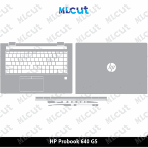 HP Probook 640 G5 Skin Template Vector