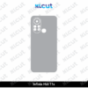 Infinix Hot 11s Skin Template Vector