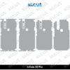 Infinix S5 Pro Skin Template Vector