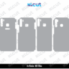 Infinix S5 lite Skin Template Vector