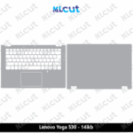 Lenovo Yoga 530 - 14ikb Skin Template Vector