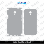 Meizu Blue Charm Note2 Skin Template Vector