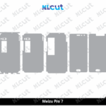 Meizu Pro 7 Skin Template Vector