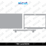 NEC Lavie HZ550 Skin Template Vector