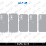 OnePlus Nord 2 Skin Template Vector