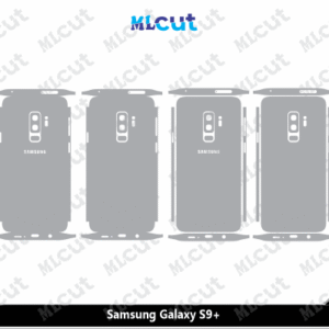 Samsung Galaxy S9+ Skin Template Vector