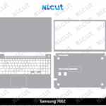 Samsung 700Z Skin Template Vector