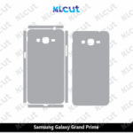 Samsung Galaxy Grand Prime Skin Template Vector
