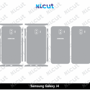 Samsung Galaxy J4 Skin Template Vector