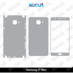 Samsung J7 Max Skin Template Vector