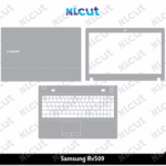 Samsung RV509 Skin Template Vector