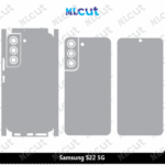 Samsung S22 5G Skin Template Vector