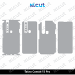 Tecno Comon 15 Pro Skin Template Vector