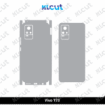 Vivo Y73 Skin Template Vector