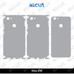 Vivo Z10 Skin Template Vector