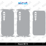Xiaomi Mi 10 Skin Template Vector