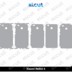 Xiaomi Redmi 4 Skin Template Vector