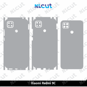 Xiaomi Redmi 9C Skin Template Vector