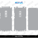 Vivo V17 Pro Skin Template Vector