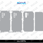 Vivo X30 Pro Skin Template Vector