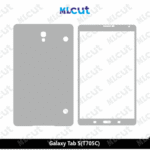 Galaxy Tab S(T705C) Skin Template Vector