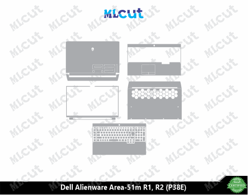 Dell Alienware Area-51m R1, R2 (P38E)